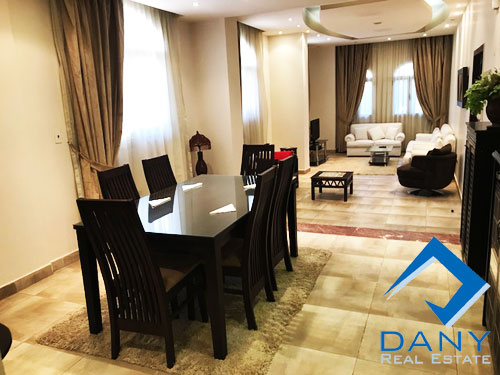 Residential Ground Floor Apartment For Rent Furnished in Maadi Digla Great Cairo Egypt